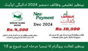 Benazir Kafaalat Program Phase 3 payment check online