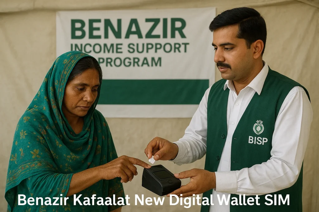 Benazir Kafaalat Payment Schedule and Digital Wallet SIM Registration Guide 2025