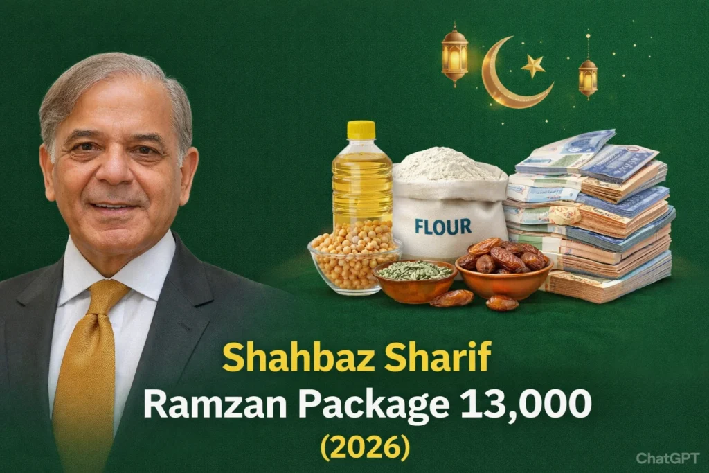 Shahbaz Sharif Ramzan Package 13,000 (2026) Check Online Portal