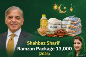Shahbaz Sharif Ramzan Package 13,000